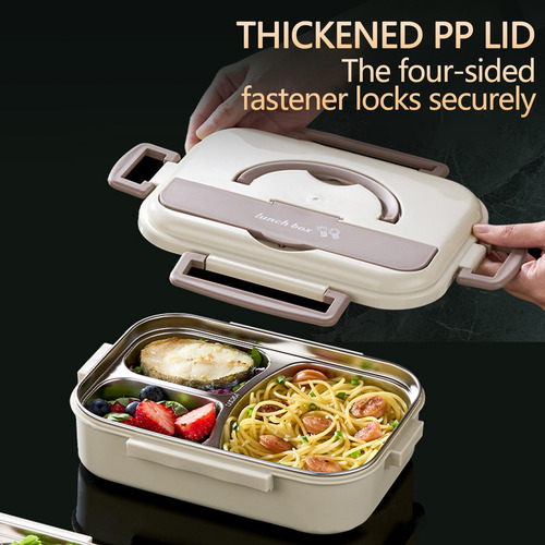 Fiambrera Aislante De Acero Inoxidable Y Bento Box 304 Para