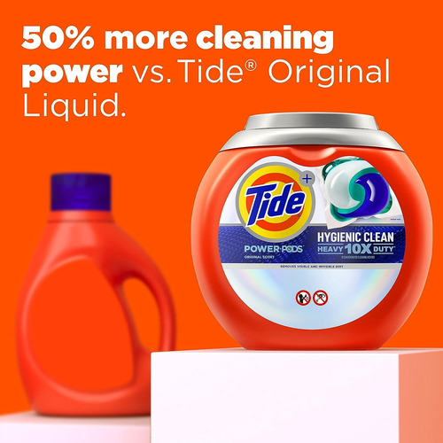 Detergente Líquido Higiénico Para Ropa Resistente Tide Power