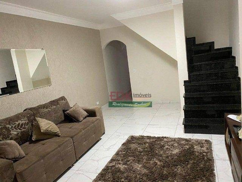 Imagem 10 de 19 de Sobrado Com 4 Dormitórios À Venda, 200 M² Por R$ 650.000 - Jardim Las Vegas - Santo André/sp - So2459