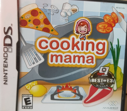 Nintendo Ds Cooking Mama Anime Video Game