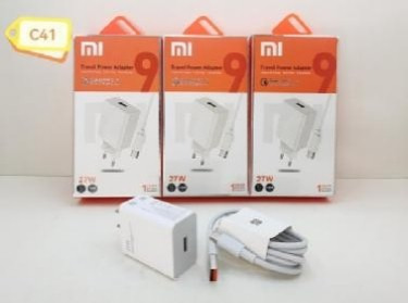 Cargador Xiaomi Carga Rápida Mi 27w Mayor Y Detal 