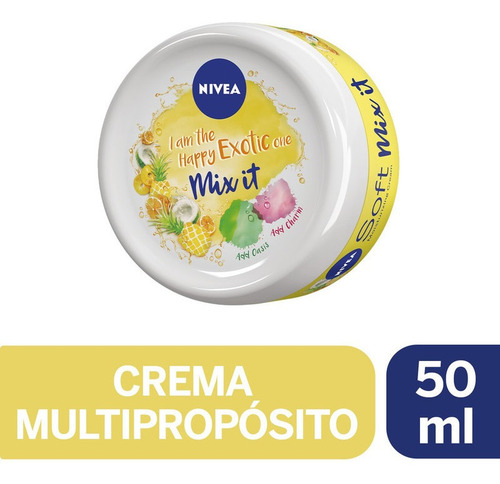 Crema Multiproposito Nivea Soft Mix It Exotic 50ml