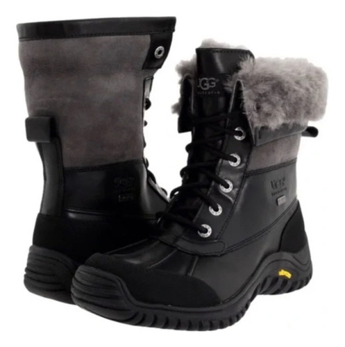 Botas Negro Y Gris Ugg