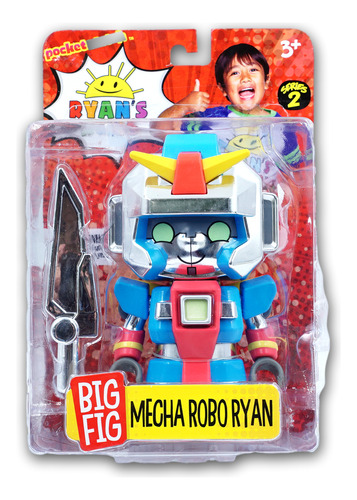 Bonkers Ryans World Big Fig Mecha Robo Ryan