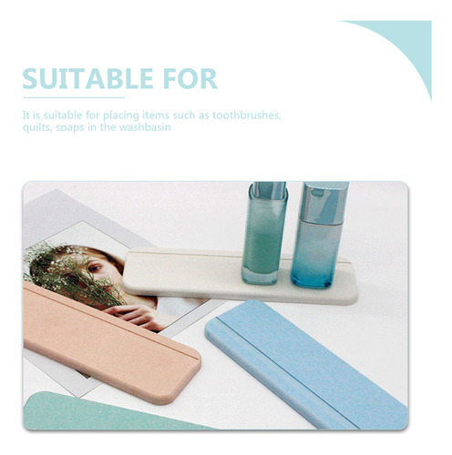 2 Soportes Para Jabón Multiusos Para Cepillos De Dientes, Ta