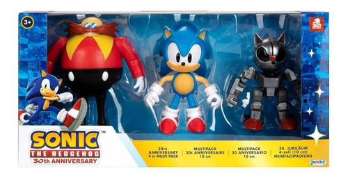 Mecha Sonic The Hedgehog Dr. Eggman 10cm Jakks Pacific