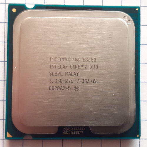 Procesador Core 2 Duo E8600 6m Cache 3.33ghz Lga775