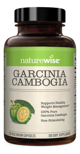 Garcinia Cambogia Naturewise 90 Cápsulas Vegetarianas