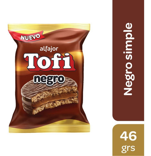 Alfajor Tofi Chocolate X 36 U - Lollipop