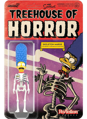 The Simpsons Treehouse Of Horror Skeleton Marge Super7