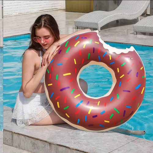 Salvavidas Inflable Dona Mordida #70cm +6años Alberca Niños