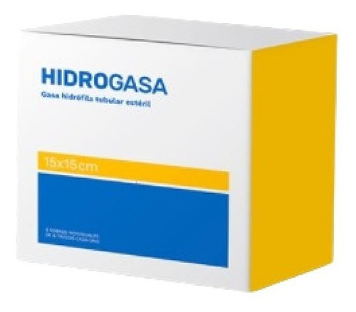 Hidrogasas N1 Gasa Hidrófila Estéril 15x15 8 Pack X 6u