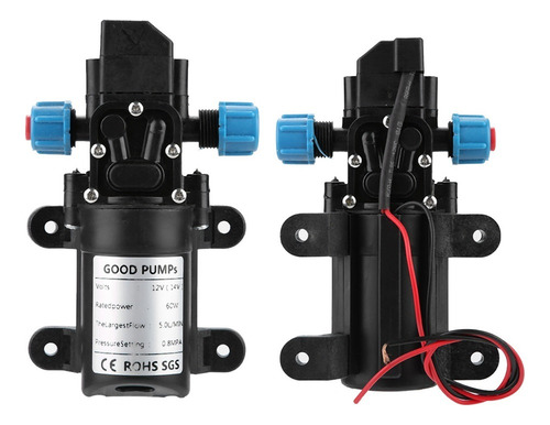 K Bomba Microdiafragma 12v/60w De Agua 5l/min Para Caravana