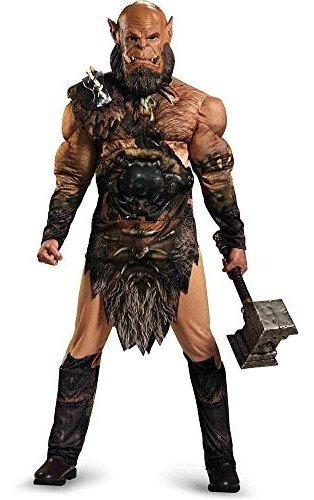 Deluxe Muscle Warcraft Orgrim Disfraz De Hombre De Vestuario