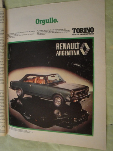 Publicidad Torino Coupe Zx Año 1980 Xx
