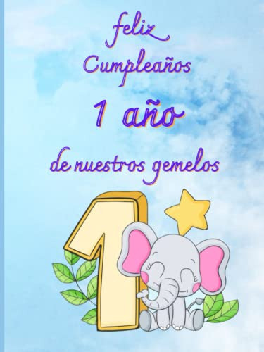 Primer Libro De Cumpleaños De Gemelos: El Libro De Recuerdos