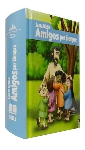 Imagen 1 de 2 de Biblia Para Niños Y Niña Color Rosada Amigos Por Siempre1960