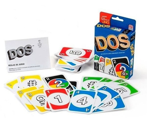 Dos Juego De Cartas Mattel Ruibal 