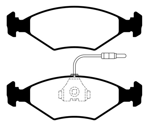 Pastillas De Freno Para Peugeot 505 2165 Cc 81/95 Litton