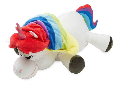 Unicornio Rainbow Cuddleez Peluche Almohada 60cm Disney 