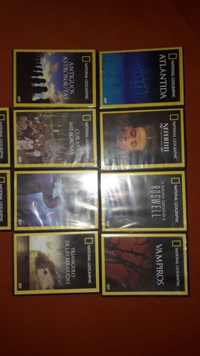 Colección Dvds National Geographic X 10 Unidades