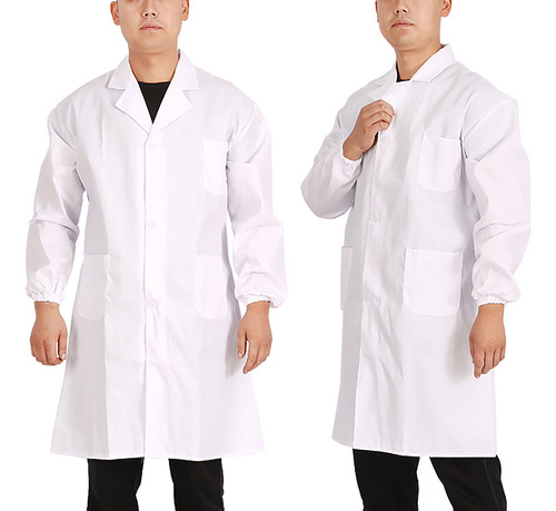 Bata De Laboratorio Profesional Para Hombres Y Mujeres Bata
