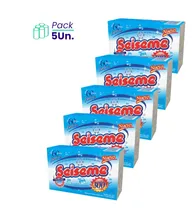 Comprar Jabon Blanco En Pan Para Lavar Ropa Seiseme 300g Pack X5u