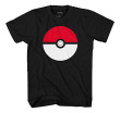 Camiseta Pokémon Big Pokémon Pokeball Para Niños, Negra, Tam