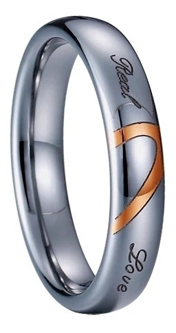 Anillos Argolla Pareja Matrimonio Ilusion Tungsteno Amor