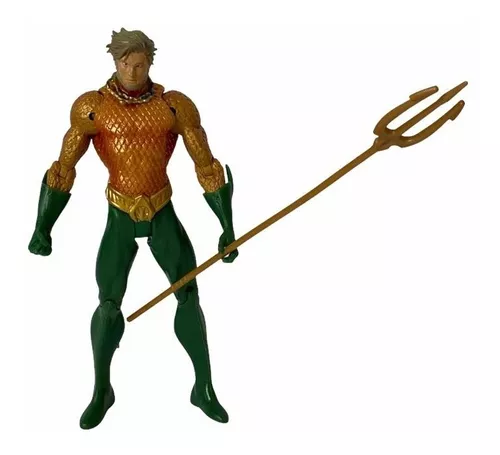 Aquaman Tridente 125 cm, colore: oro : : Sport e tempo libero