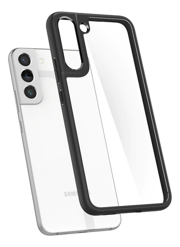 Imagem 4 de 4 de Capa Spigen Ultra Hybrid Black Para Samsung Galaxy S22 Plus