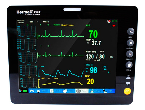Monitor Signos Vitales Vita 8 Hermed Vet Alta Precisión