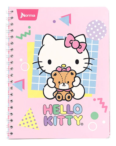 Cuaderno Argollado Profesional Cuadro Chico Hello Kitty
