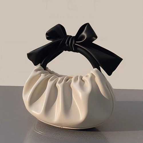 Bolso De Mano Para Mujer, Asa, Bolsa Con Lazo Para Playa,