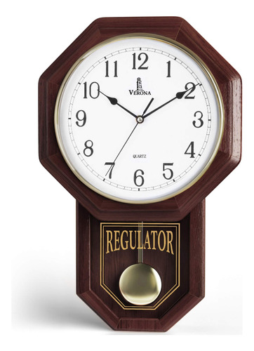 Verona  Reloj De Pendulo De Madera Reloj Decorativos Reloj D