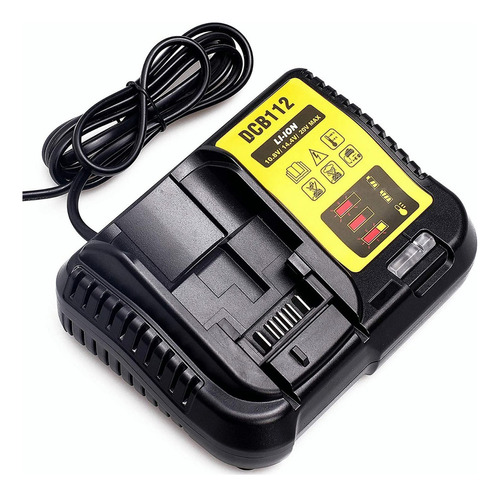 Cargador De Batería De Litio Dcb112 12v, 14.4v, 18v