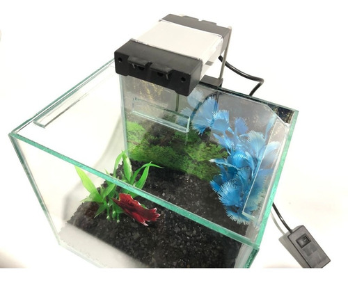 Imagem 5 de 6 de Luminária Led Aquário Eco Betta S10 Bra/azu/ver 10/20cm