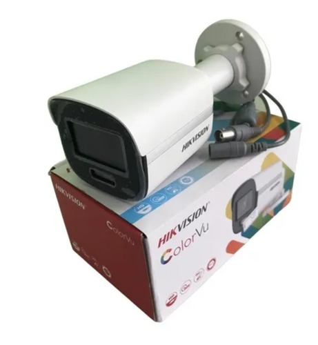 Camera Bullet Hikvision Colorvu 1080p L2,8mm + Brinde