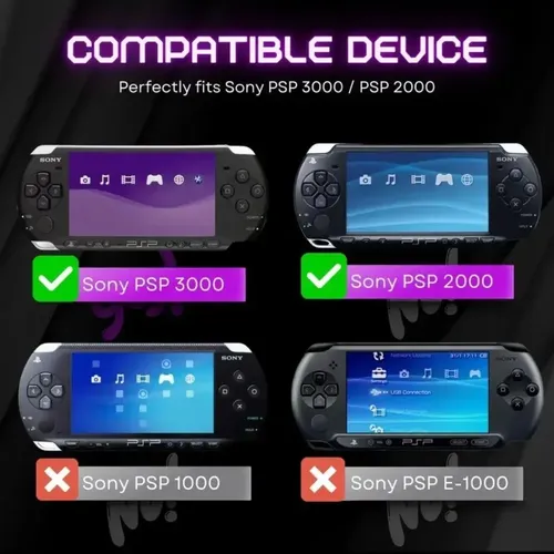 PSPのカバー Capa Protetora Rígida Para Psp 2000/3000, Capa Completa | MercadoLivre