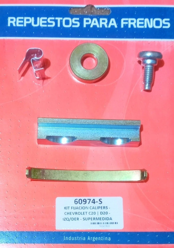 Kit Fijación Para Caliper Chevrolet D20 C20 Super Medida