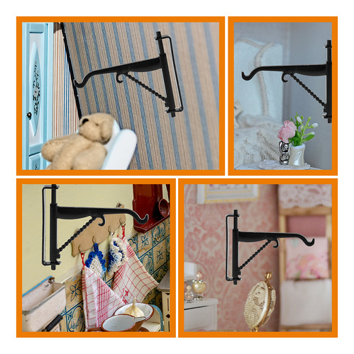Colgador De Luces Para Casas De Muñecas En Miniatura, 6 Unid