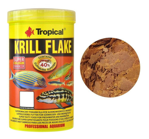 Tropical Ração Para Peixe Krill Flakes 100g