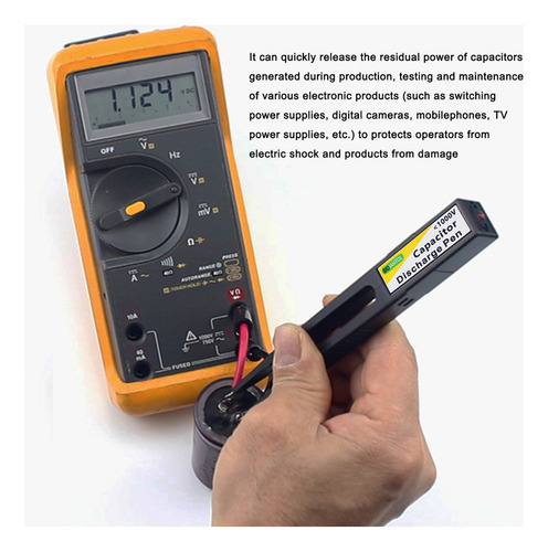 Boligrafo De Descarga De Condensador Portátil De 1000v