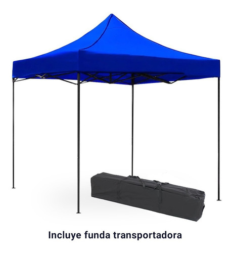 Imagen 3 de 8 de Toldo Carpa Plegable Portable 3x3 Funda Para Transportar Ms
