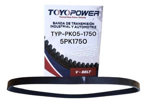 Banda Accesorios Chrevrolet Tornado 1.8lt 2010-2012 5pk1750 