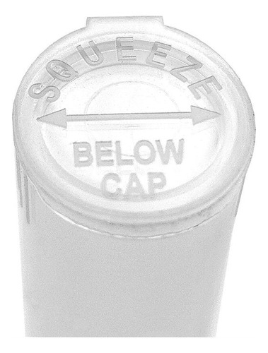 Tubo Preroll 1000pz Transparente 116mm Contenedor King Size