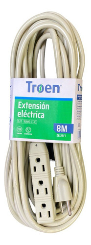 Extencion Electrica 8 M Troen 