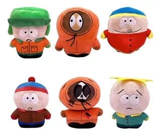 Parque Del Sur South Park Kyle Kenny Cartman Peluche 6pcs