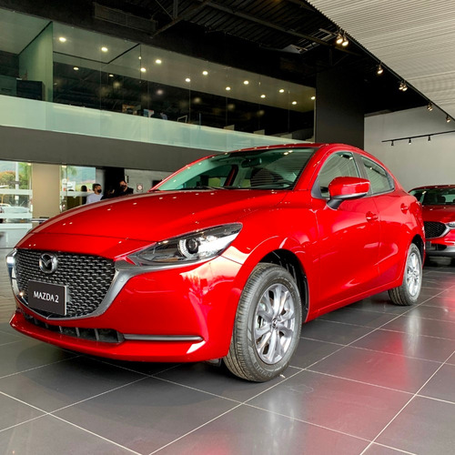 Imagen 2 de 21 de Mazda 2 Sedan Touring At Rojo