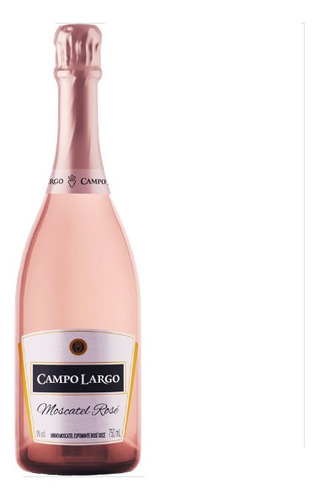 Espumante Moscatel Rosé 750ml - Campo Largo